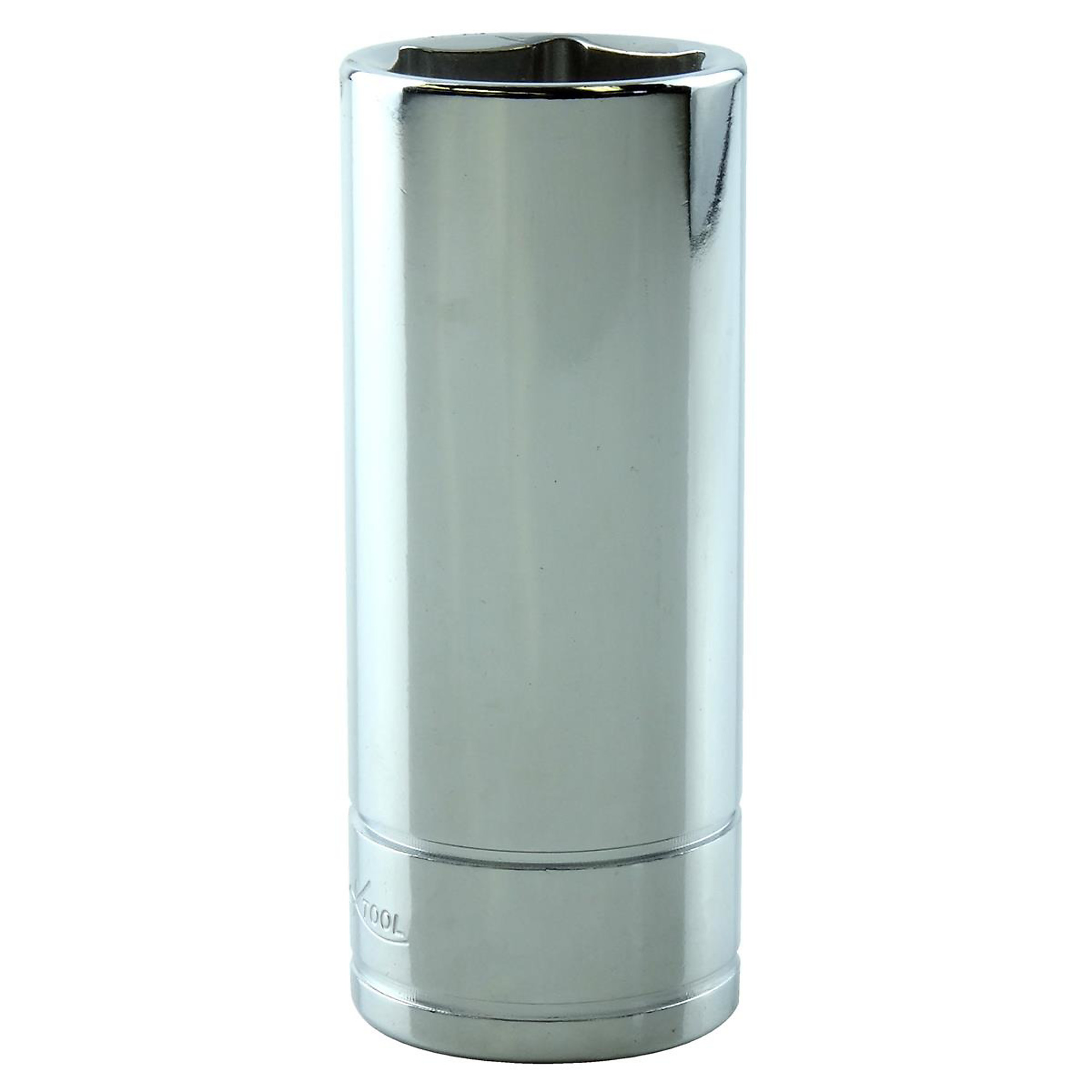 K Tool International Deep Socket — 20mm, 3/8in. Drive, 6-Point, Chrome Vanadium Steel, Model# KTI27220